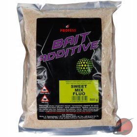 Édes piskóta fluo mix etetőanyag adalék 500 g ponty és kárász horgászathoz