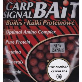 Carp Signal 20mm etetőbojli csoki-narancs ízesítéssel