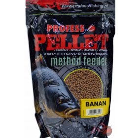 Banános Mikropellet feeder horgászathoz 2mm méretben
