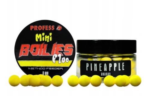 Profess Mini Fluo boilies 8mm Ananász